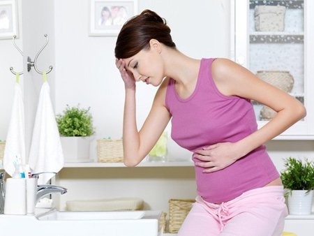 Опасность, вызванная запорами при беременности
